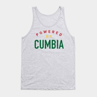 Powered by Cumbia - cumbia reggea colors Tank Top